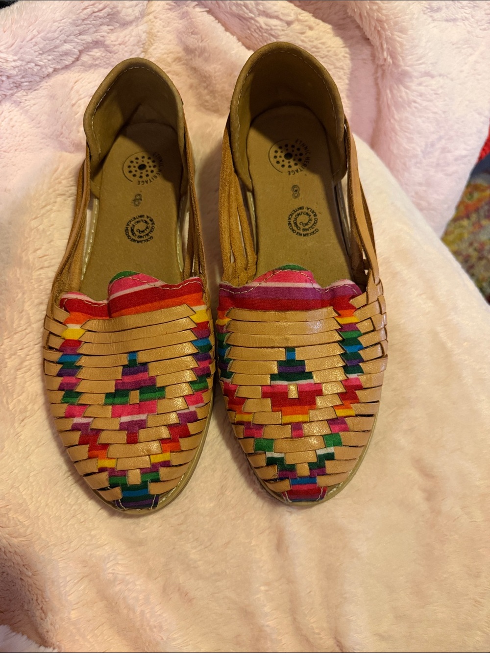 Ethnic Heritage Huarache Sandals